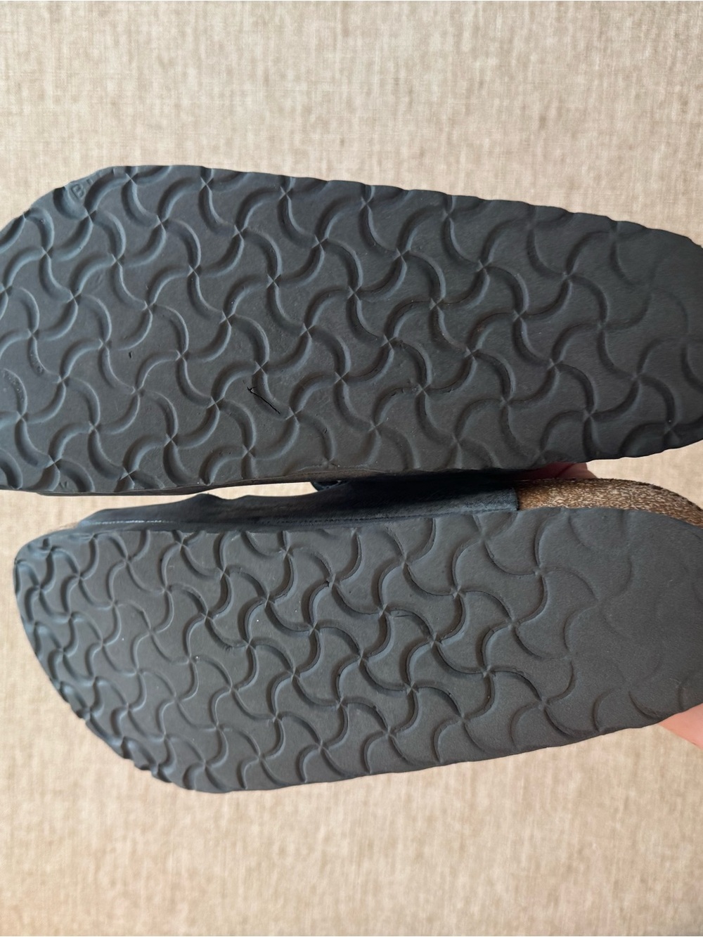 Birkenstock Black Triple-Buckle Slide Sandals - Picture 2 of 2